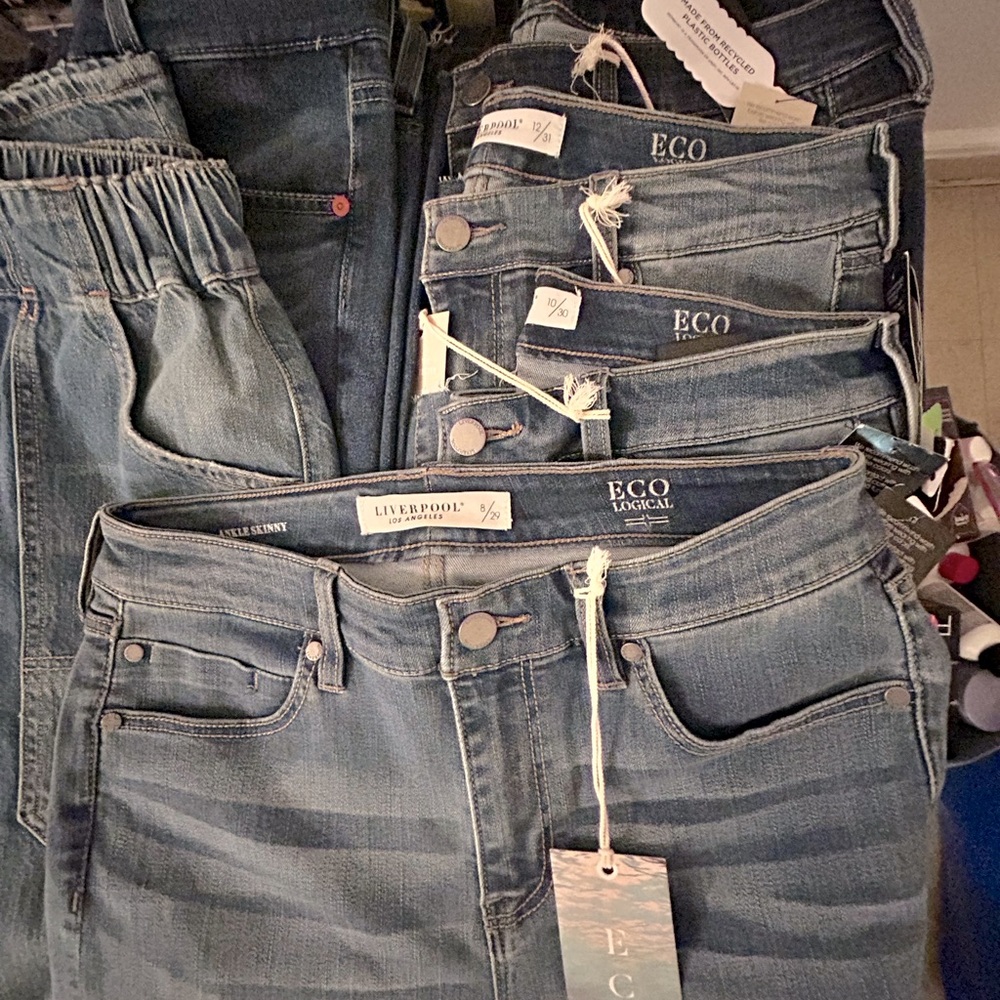Bundle of jeans for sale. Perfect for a Boutique